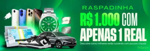 Imagem promocional dos ganhos da 001win